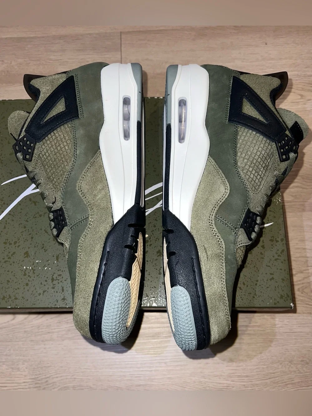 NEW Nike Air Jordan 4 Retro Craft SE Medium Olive Pale Vanilla FB9927-200